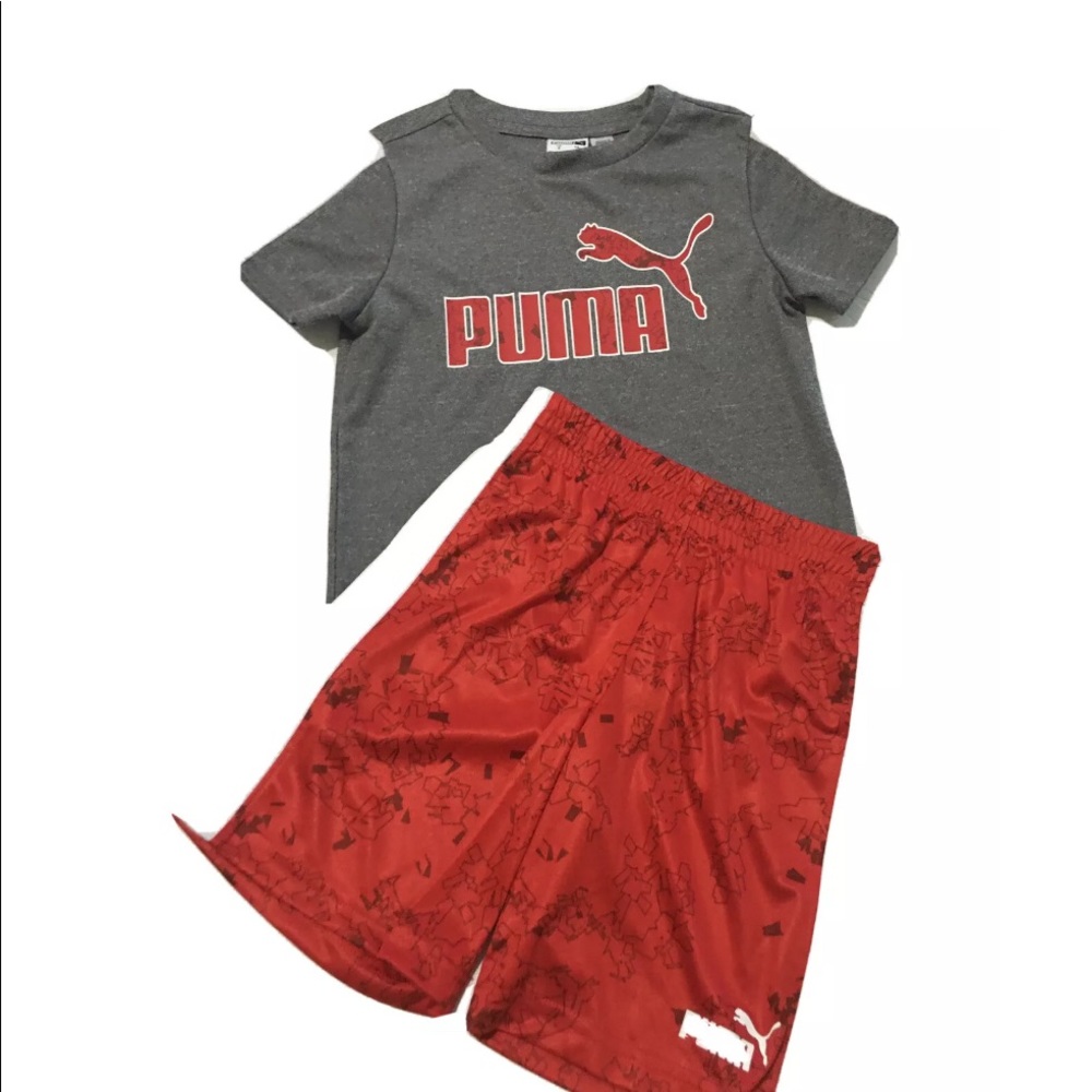 PUMA Little Boys 2-Pc Performance Set Size 4